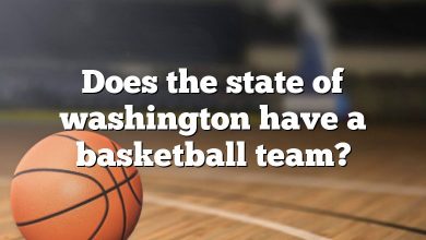 Does the state of washington have a basketball team?