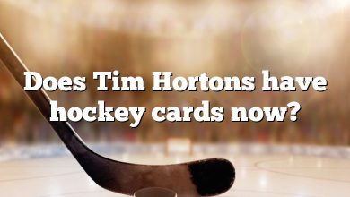 Does Tim Hortons have hockey cards now?