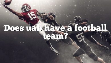 Does uab have a football team?