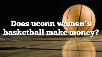 Does uconn women’s basketball make money?