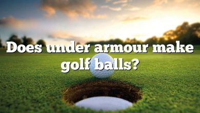 Does under armour make golf balls?