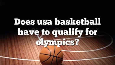 Does usa basketball have to qualify for olympics?