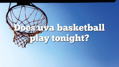 Does uva basketball play tonight?