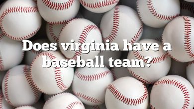 Does virginia have a baseball team?