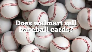 Does walmart sell baseball cards?