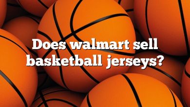 Does walmart sell basketball jerseys?