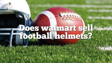 Does walmart sell football helmets?