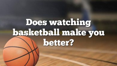 Does watching basketball make you better?