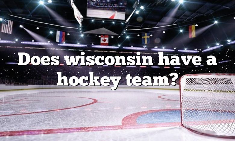 Does wisconsin have a hockey team?