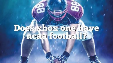 Does xbox one have ncaa football?