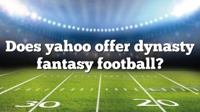 Does yahoo offer dynasty fantasy football?