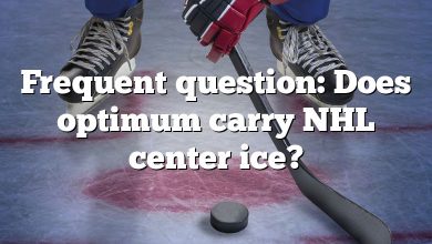 Frequent question: Does optimum carry NHL center ice?
