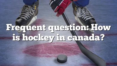 Frequent question: How is hockey in canada?