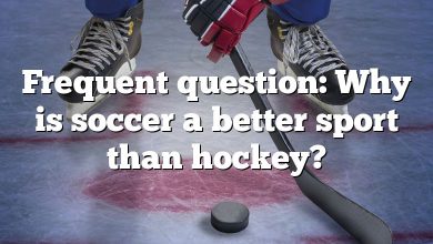 Frequent question: Why is soccer a better sport than hockey?