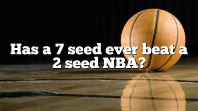 Has a 7 seed ever beat a 2 seed NBA?