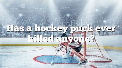 Has a hockey puck ever killed anyone?