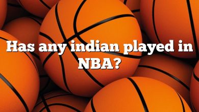 Has any indian played in NBA?