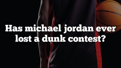 Has michael jordan ever lost a dunk contest?