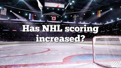 Has NHL scoring increased?