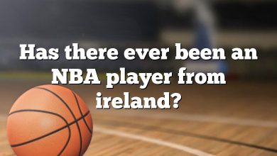 Has there ever been an NBA player from ireland?