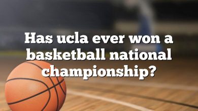 Has ucla ever won a basketball national championship?