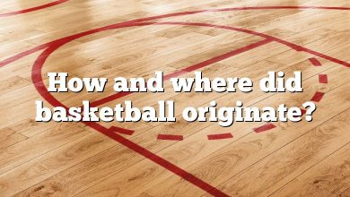 How and where did basketball originate?