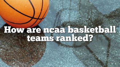 How are ncaa basketball teams ranked?