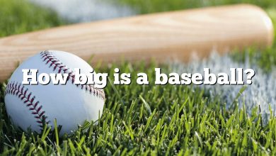 How big is a baseball?