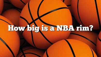 How big is a NBA rim?