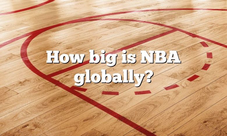 How big is NBA globally?