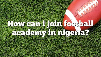 How can i join football academy in nigeria?