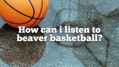 How can i listen to beaver basketball?