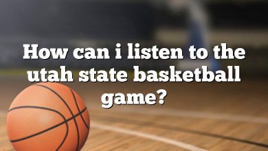 How can i listen to the utah state basketball game?