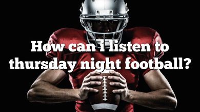 How can i listen to thursday night football?