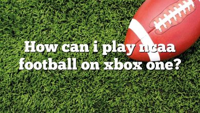 How can i play ncaa football on xbox one?