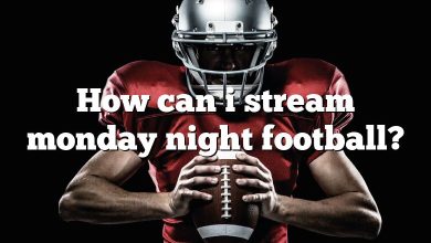 How can i stream monday night football?