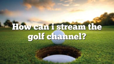 How can i stream the golf channel?