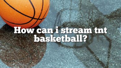 How can i stream tnt basketball?