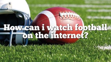 How can i watch football on the internet?
