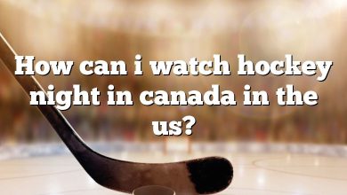 How can i watch hockey night in canada in the us?