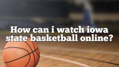 How can i watch iowa state basketball online?
