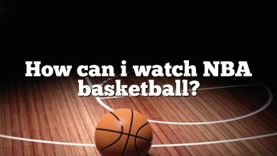 How can i watch NBA basketball?