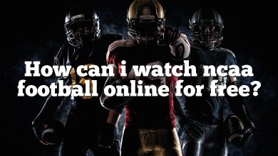 How can i watch ncaa football online for free?