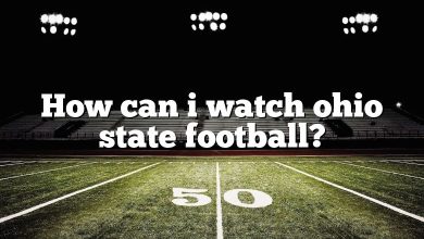 How can i watch ohio state football?