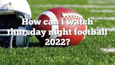 How can i watch thursday night football 2022?