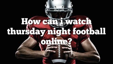 How can i watch thursday night football online?