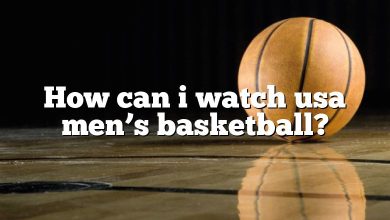 How can i watch usa men’s basketball?