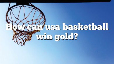 How can usa basketball win gold?