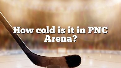 How cold is it in PNC Arena?