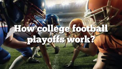 How college football playoffs work?